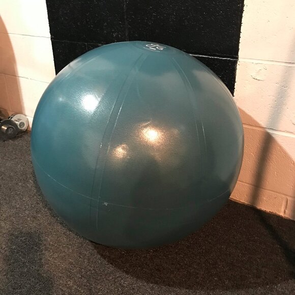 GREATER GOODS 65 CM EXERCISE BALL, MODEL # 0813, PRUSSIAN BLUE - Picture 1 of 5